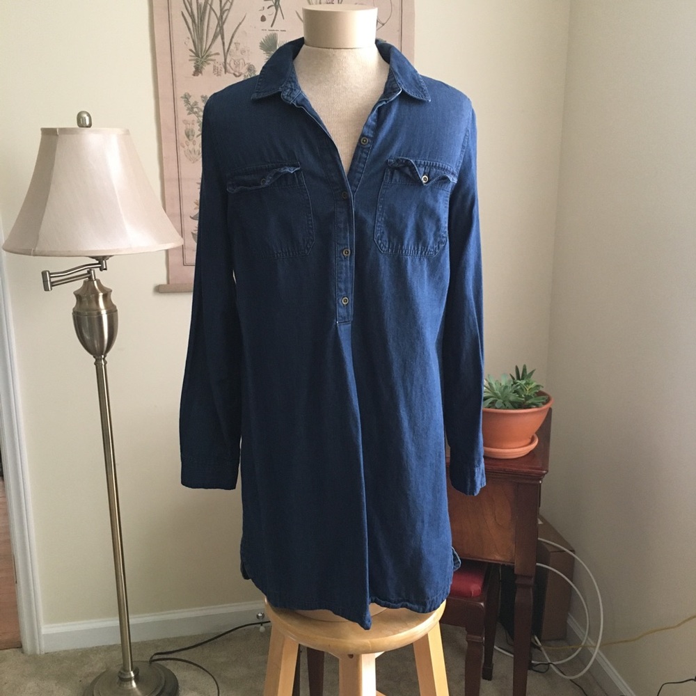 Old Navy Button Down Shirt Dress